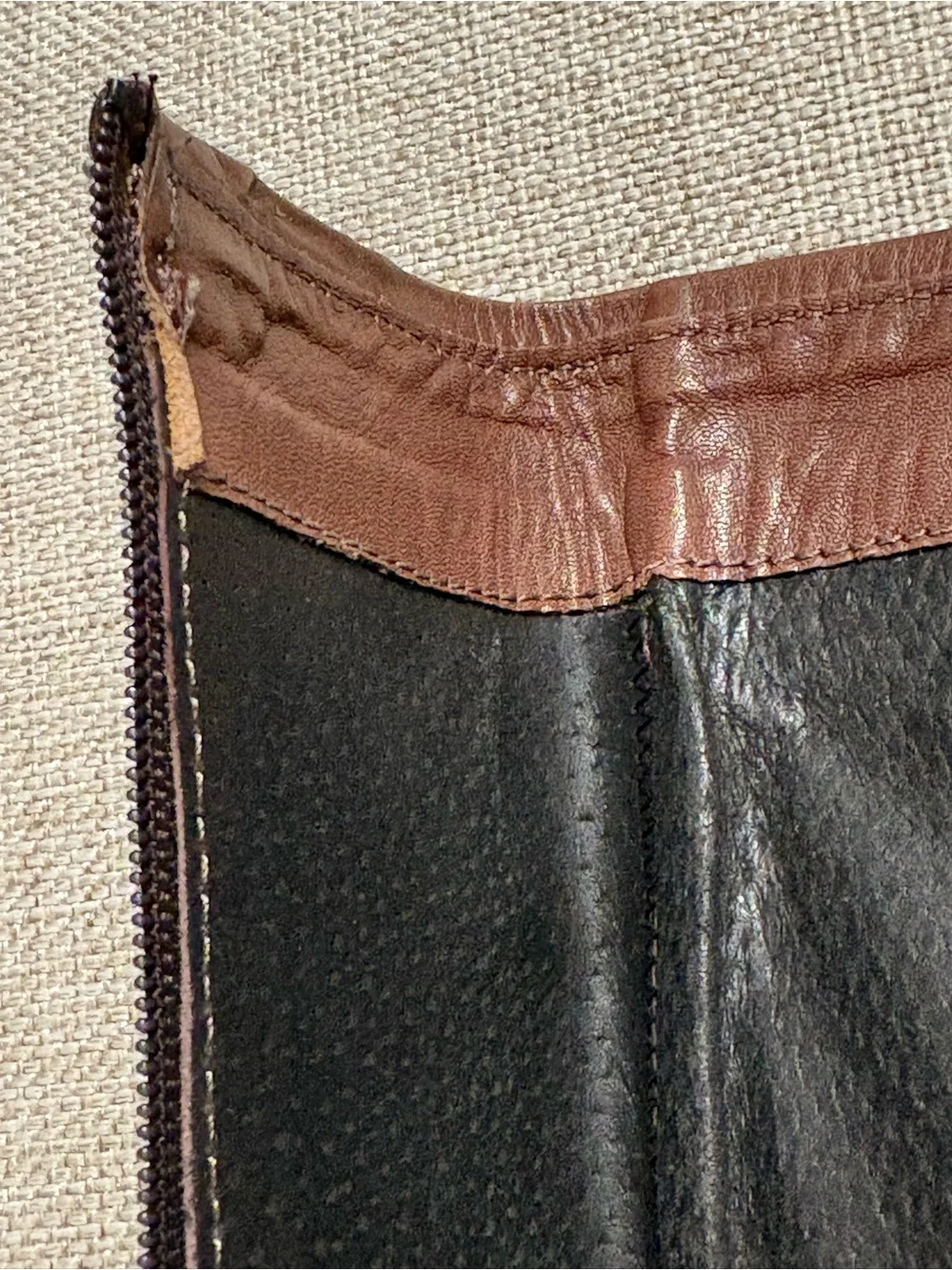 Sesto Meucci Women’s Brown Leather Riding Boots 6.5 M Made in Italy